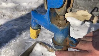 Yard Hydrant - winter considerations