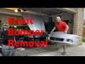 C6 Corvette Front Bumper Removal