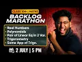 Download Lagu Class 10th : Maths Backlog Marathon 🔥 | Next Toppers