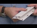 Vinyl Siding Installation - Installing Soffit