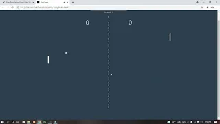 Ping Pong In JavaScript With Source Code Source Code Projects