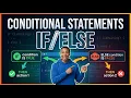 Python Conditional Statements If Elif Else Lecture 3