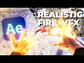 Realistic Fire Hand VFX In After Effects 2024