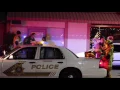 Car Crash on Sidewalk in Yucaipa CA