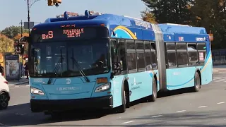 NYCT Bus 2019 New Flyer XE60 on the Bx9 at Southern Blvd and Fordham Road