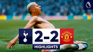 CRAZY LATE DRAMA Tottenham Hotspur 2 2 Man Utd Premier League Highlights 