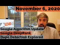 Google Algorithm Update Google DeepRank BERT Dupe Detection Explored