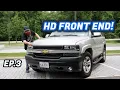I Put a SILVERADO 2500 FRONT END on my TAHOE because it s what we all wanted