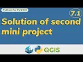 Part Solutions of second mini python project functional programming