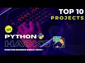 Every Beginners Must Know Python is Easy PYCHARM PYTHON MINI PROJECTS Top 10