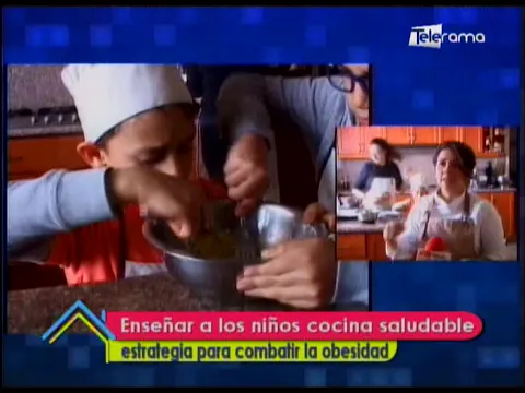 Enseñar a los niños cocina saludable estrategia para combatir la obesidad