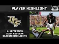 KJ Jefferson 2024 Regular Season Highlights Big 12 Football