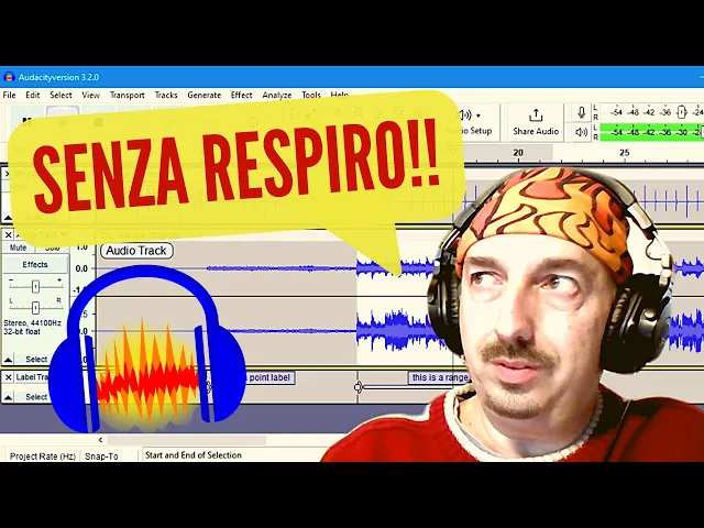 Download MP3 AUDACITY Come togliere il respiro e altri rumori dall'audio - TUTORIAL in italiano per principianti!