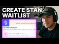 How To Create A Waitlist On Stan Store 2026 Offer Waitlist Setup