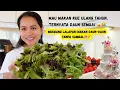Download Lagu Mau Makan Kue Ulang Tahun, Ternyata Daun Semua! 😱😂  Mukbang Lalapan/Makan daun-daun tanpa sambal🎂🌿