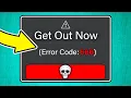 CREEPIEST ERRORS on ROBLOX