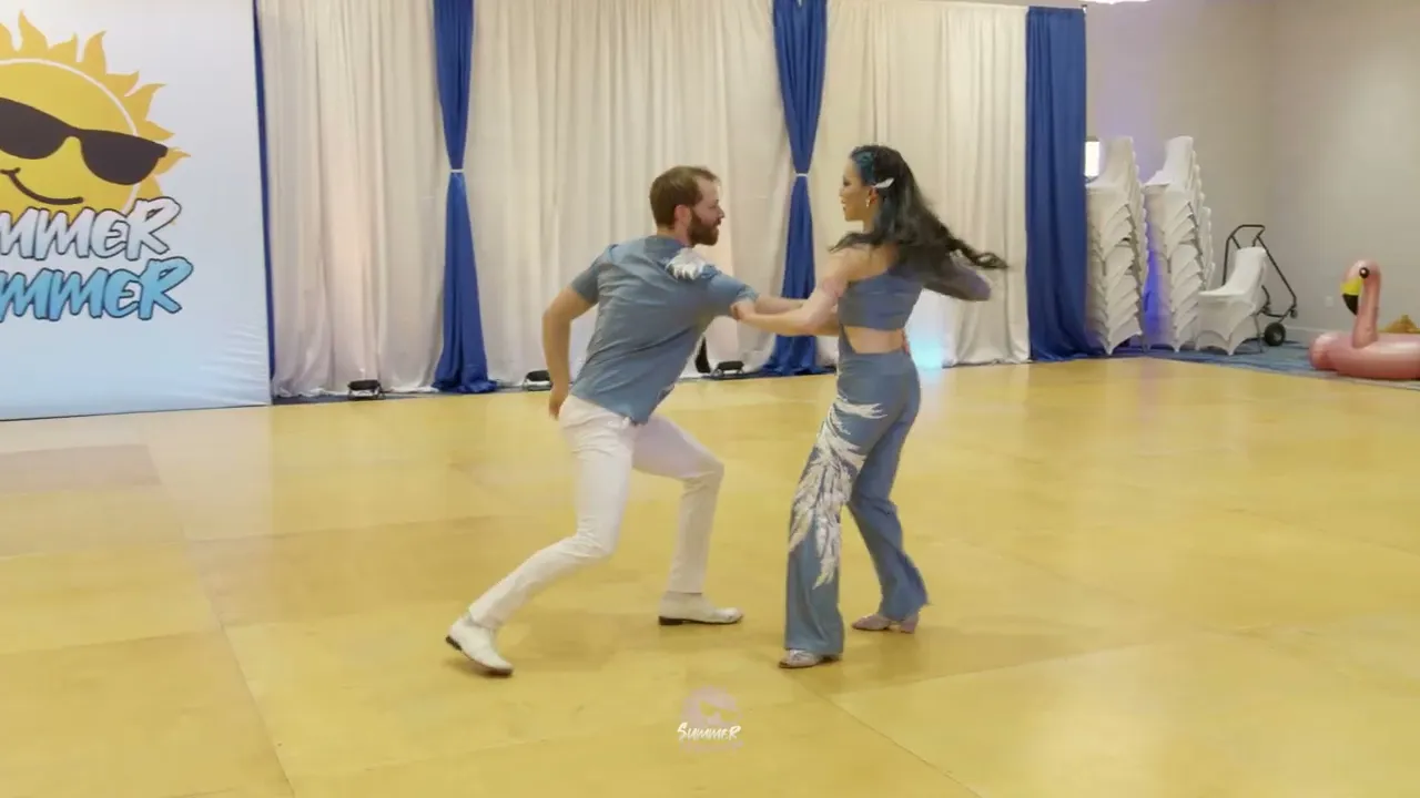 Melissa Liao and Kevin Kane - 2nd place Pro Am Routines - Summer Hummer 2025