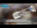 How to Replace Fuel Pump 2007-2014 Chevrolet Silverado 2500