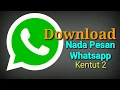Download Lagu Nada Pesan Whatsapp | Kentut
