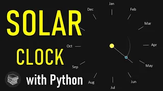 Coding a Solar Clock - Python Calendar Clock