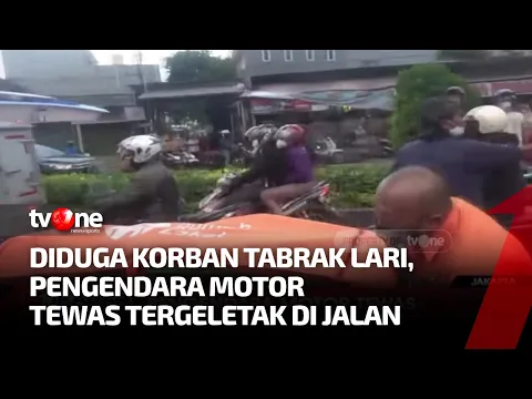 Pengendara Motor Ditemukan Tewas Tergeletak di Jalan Ciledug Raya