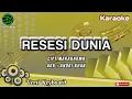 Download Lagu RESESI DUNIA - KARAOKE || CIPT.MARAKARMA NADA STANDAR + LIRIK #sarifahmusik