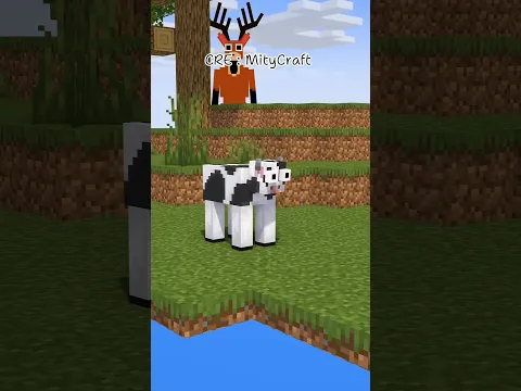 Con Nai Hay Khúc Gỗ #mimecraft