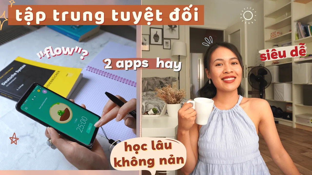 6 cách TẬP TRUNG tuyệt đối (đã áp dụng THÀNH CÔNG!) - Làm YouTube mất bao lâu? HỌC và LÀM  hiệu quả