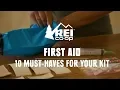 10 Must-Haves for Your Hiking First-Aid Kit REI