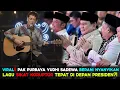 Lagu VIRAL‼️ PAK PURBAYA YUDHI SADEWA Berani Nyanyikan Lagu Sikat Koruptor Tepat di Depan PRESIDEN ?❗