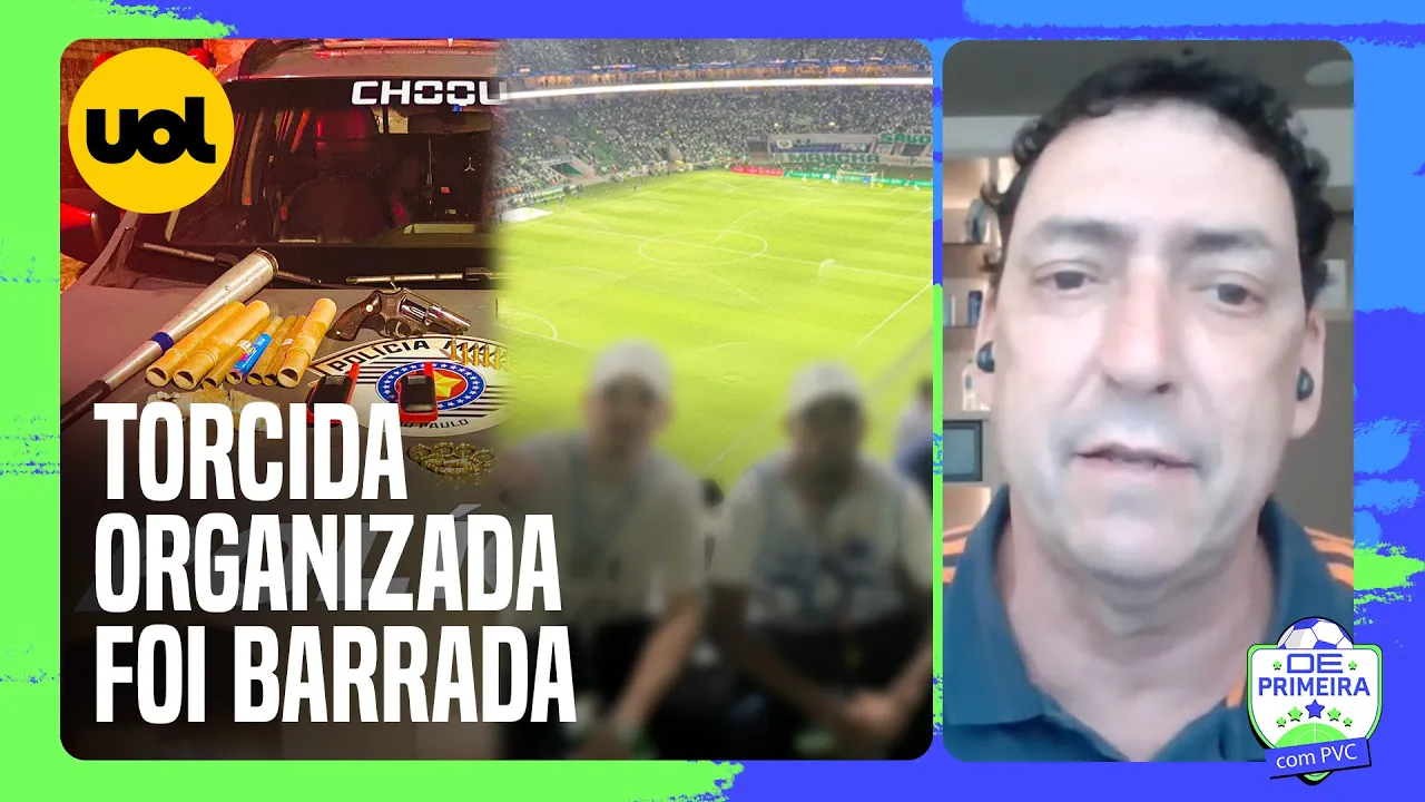 PVC: PALMEIRAS X CRUZEIRO TEVE ARMAS APREENDIDAS, MÁFIA AZUL BARRADA E SÃO-PAULINOS NO ALLIANZ
