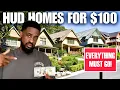 Buy HUD Homes For 100
