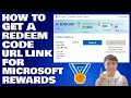 How To Get a Redeem Code URL Link For Microsoft Rewards Microsoft Rewards Points