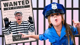 Missão no Banco! Nastya e a Aventura Policial Divertida