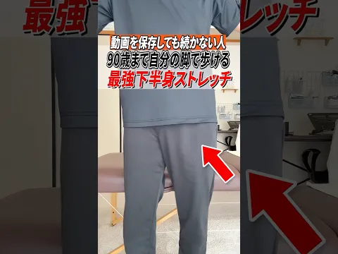 絶対続けられる：90歳まで健康に自分の脚で歩けるようになる最強下半身ストレッチ
