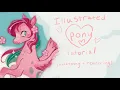 How I draw ponies