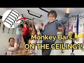 How to Install Monkey Bars into Ceiling Joists 16 On Center
