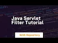 java servlet filter tutorial