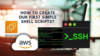 How to create simple shell script by using the aws cli command