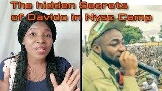 the hidden secrets of nigerian music star davido in nysc camp you should know about