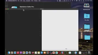 MAC Developer Tools Markdown Editor Pro Basic Overview