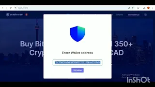 Crypto Com And Other Investments Website Withdrawal Process 