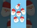 Santa Painted Rocks