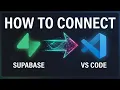 How To Connect Supabase With VSCode 2026