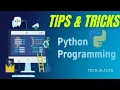 Python tips and tricks one line code TechNTute