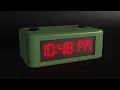 Alarm Clock with Geometry Nodes Text Day 217 of Blender
