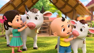 Gaiya Meri Gaiya | गैया मेरी गईया | Popular Hindi Rhymes - Zappy Toons
