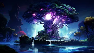 mylivewallpapers com Glowing Oak Tree F