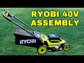How to Assemble Ryobi 40V Lawn Mower