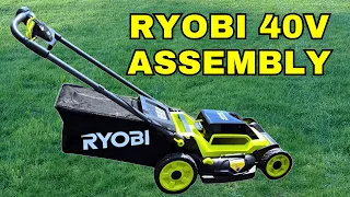 How to Assemble Ryobi 40V Lawn Mower